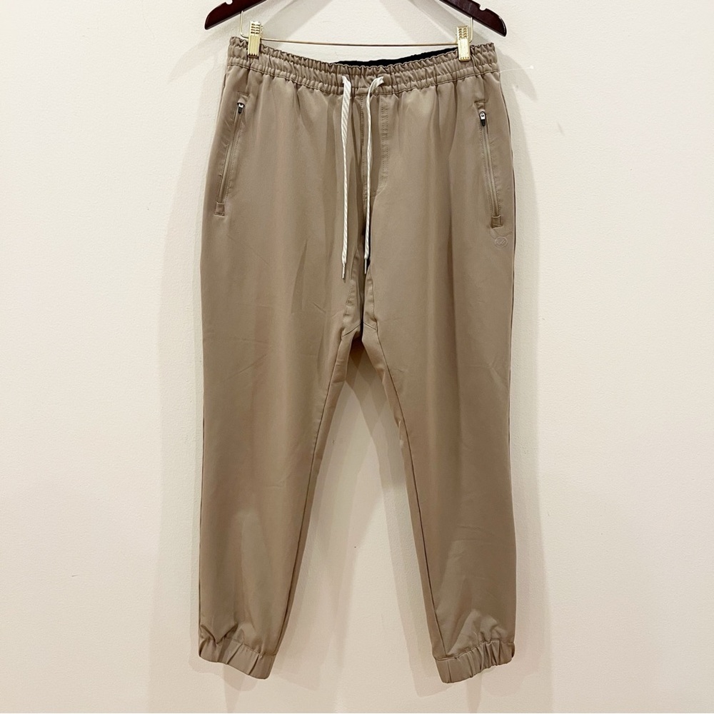 Wowie Jogger Pants Mens Large Brown Hoth Atacama Light Khaki Technical Athletic
